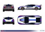ItalDesign Brivido Martini Racing 2012 года